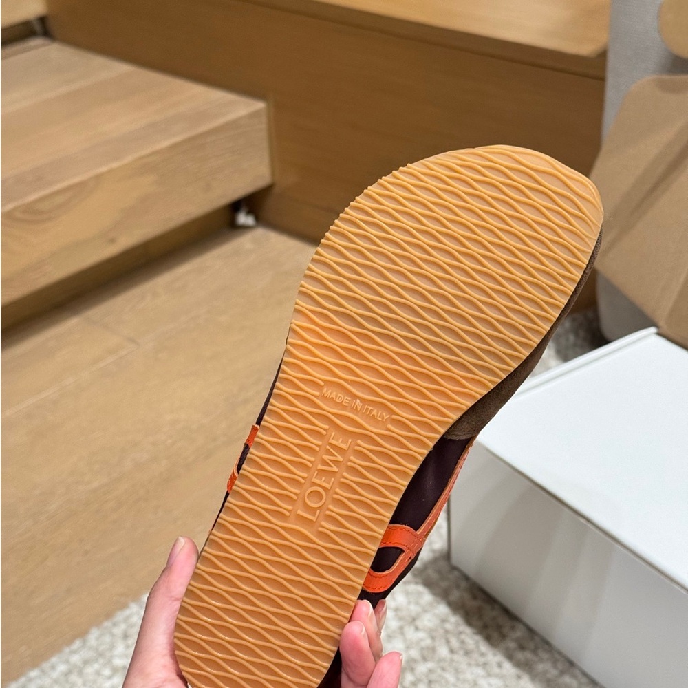 LOEWE Ballet Runner 2.0 Brown/Orange Low-Top Sneaker - Picture 5 of 7